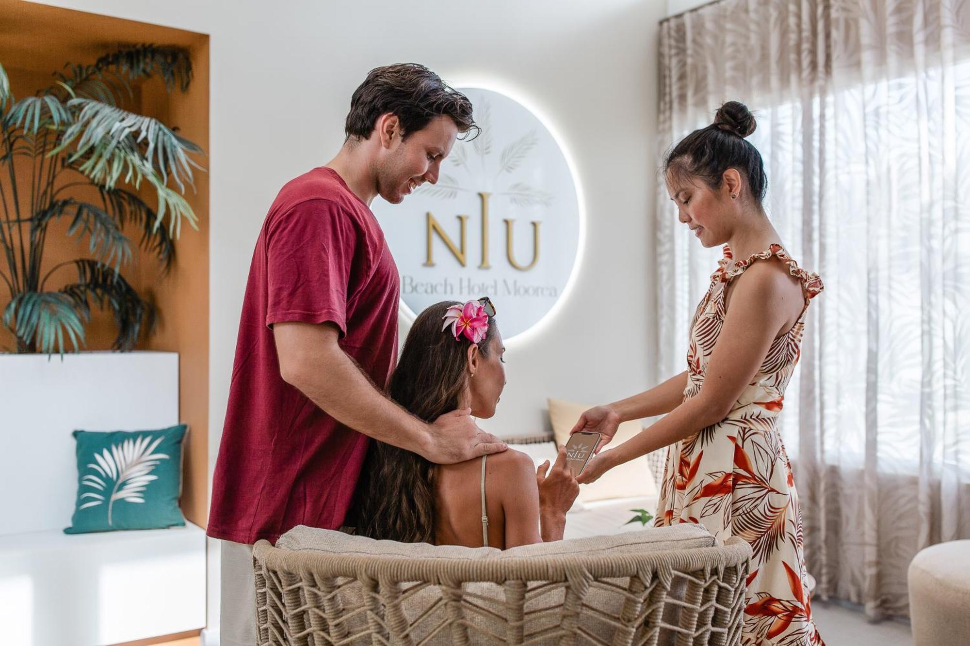 Niu Beach Hotel Moorea Exterior photo